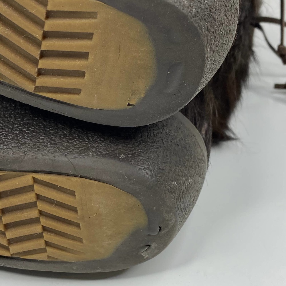 Tecnica Apres Ski Goat Hair Fur Boot Snow Winter 9 - Picture 10 of 12